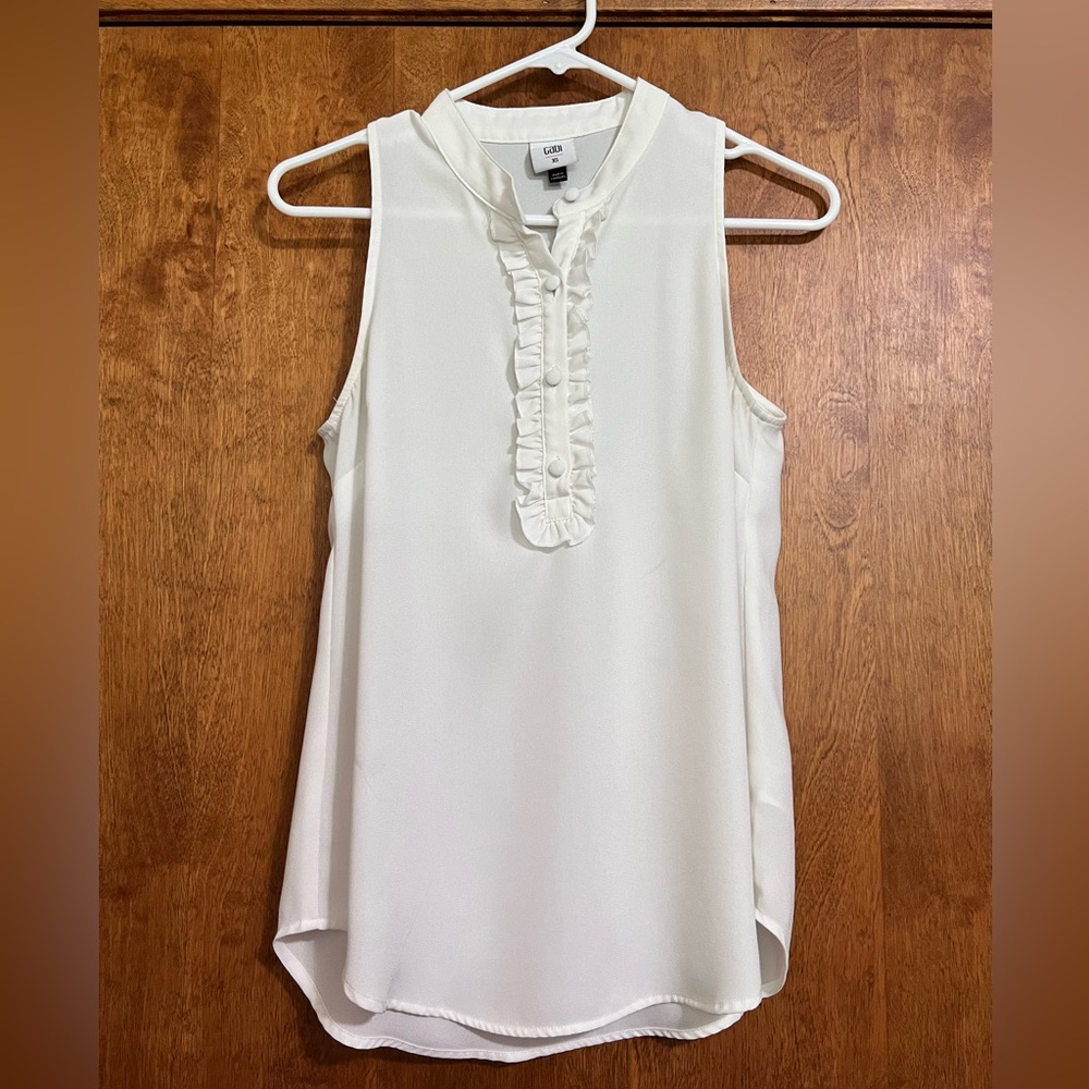 Cabi sleeveless blouse 6315